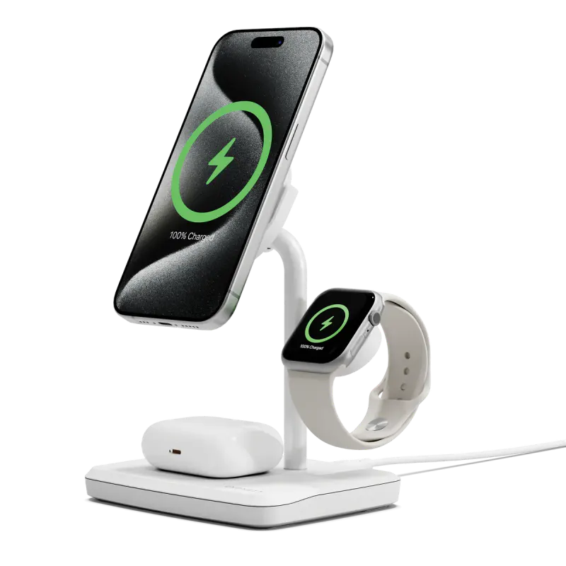 3-in-1 Magnetic Wireless Charger Qi2