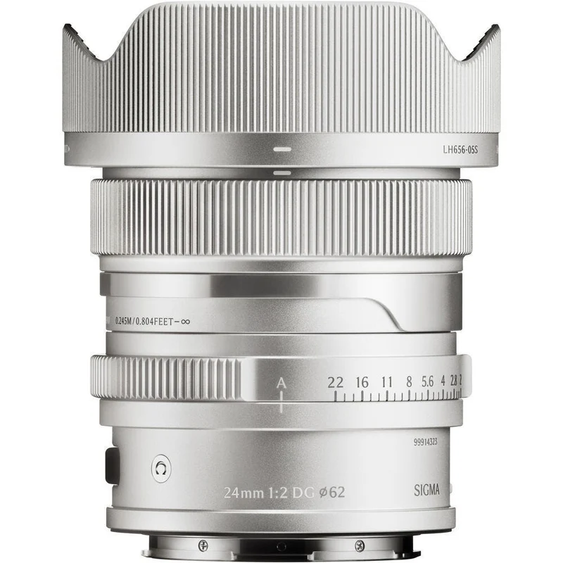 Open Box Sigma 24mm f/2 DG Contemporary Lens L-Mount Silver