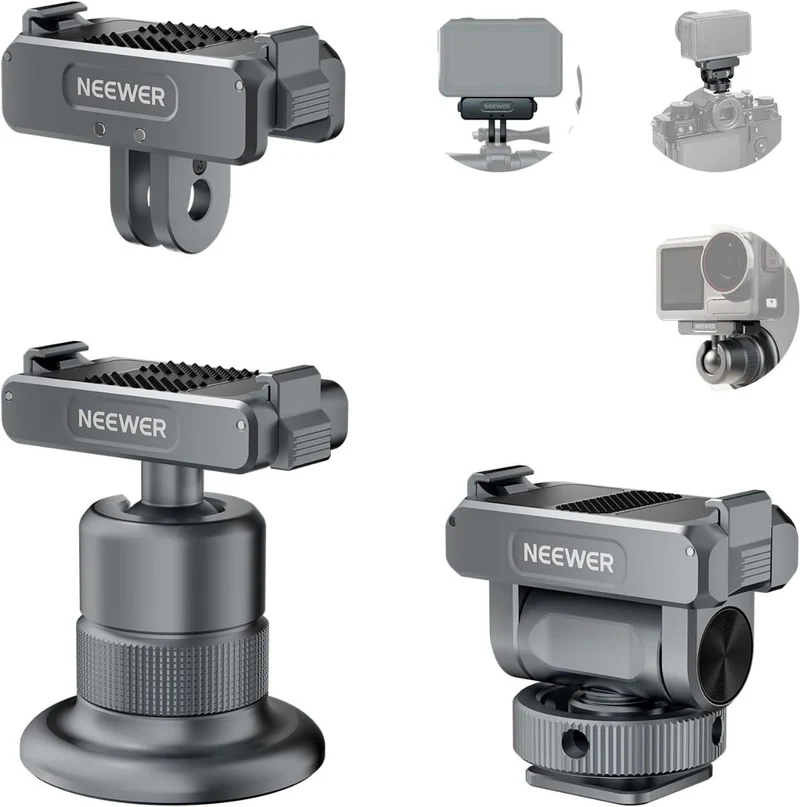 NEEWER AC013 Accessories Kit for DJI Osmo Action - Gray
