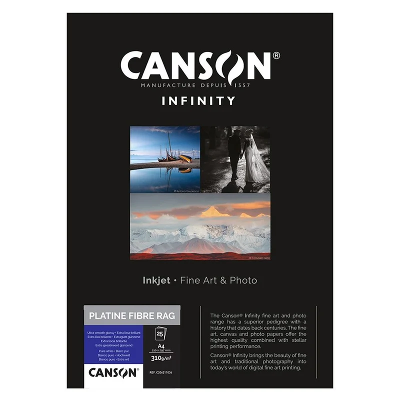 Canson Infinity Plantine Fibre Rag 310GSM (610mm x 12m)