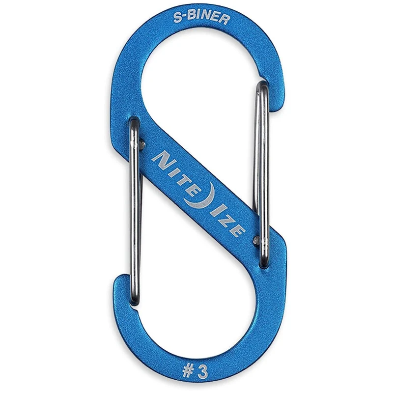 Nite Ize S-Biner Dual Carabiner Aluminium #3 - Blue