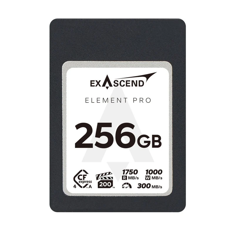 Exascend ELEMENT PRO 256GB CFexpress 4.0 Type A Card