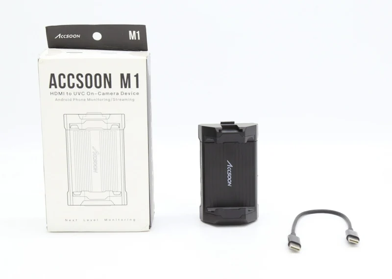 Used Accsoon M1 HDMI to UVC On-Camera Video Monitor Adapter