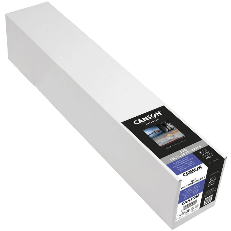 Canson Infinity Rag Photographique II 210GSM (432mm x 20m)