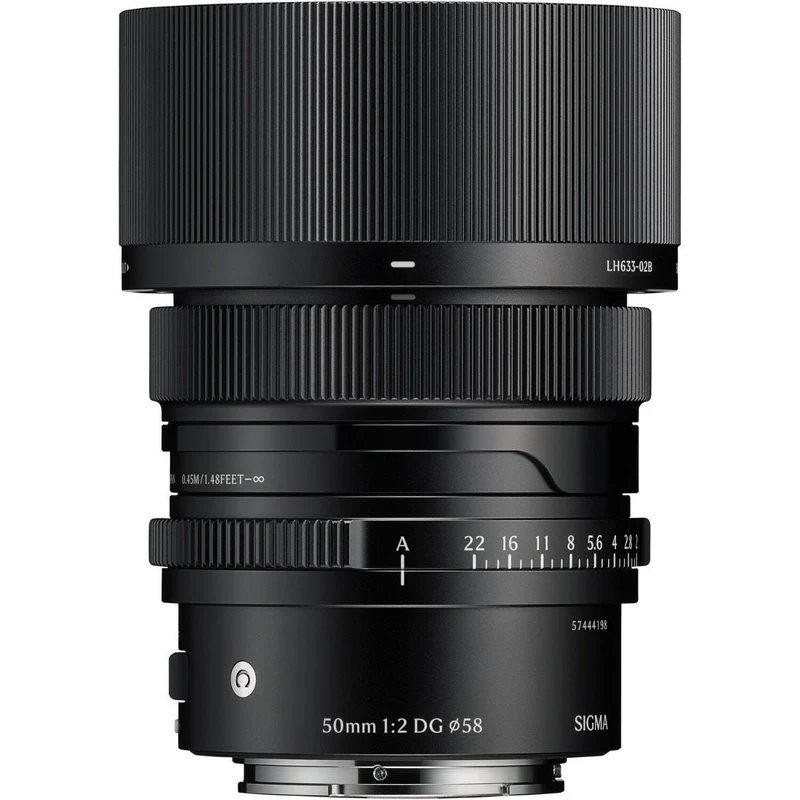 Open Box Sigma 50mm f/2 DG Contemporary Lens / L-Mount Black