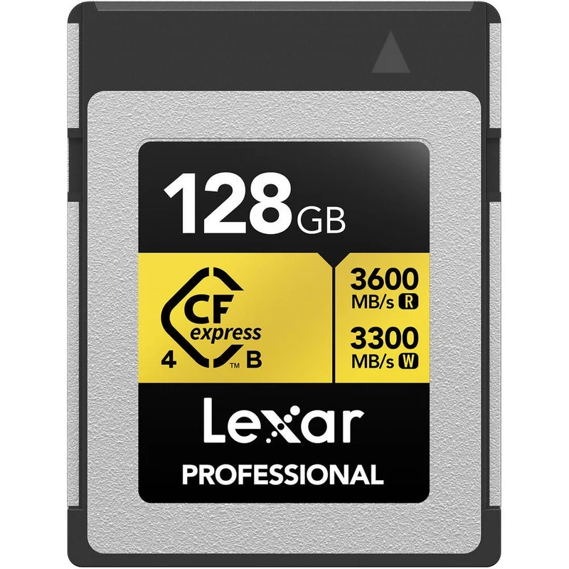 Lexar Professional Gold Series CFexpress 4.0 Type B Card - 128GB