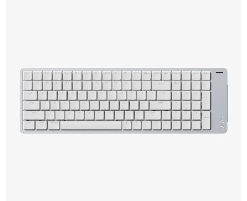 Lofree FLOW 2 100 Low Profile Hot-Swap Wireless Keyboard (Silver) (Void Switch)