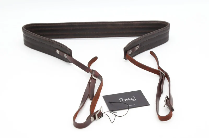 Used ONA Presidio Camera Strap Italian Leather - Dark Truffle