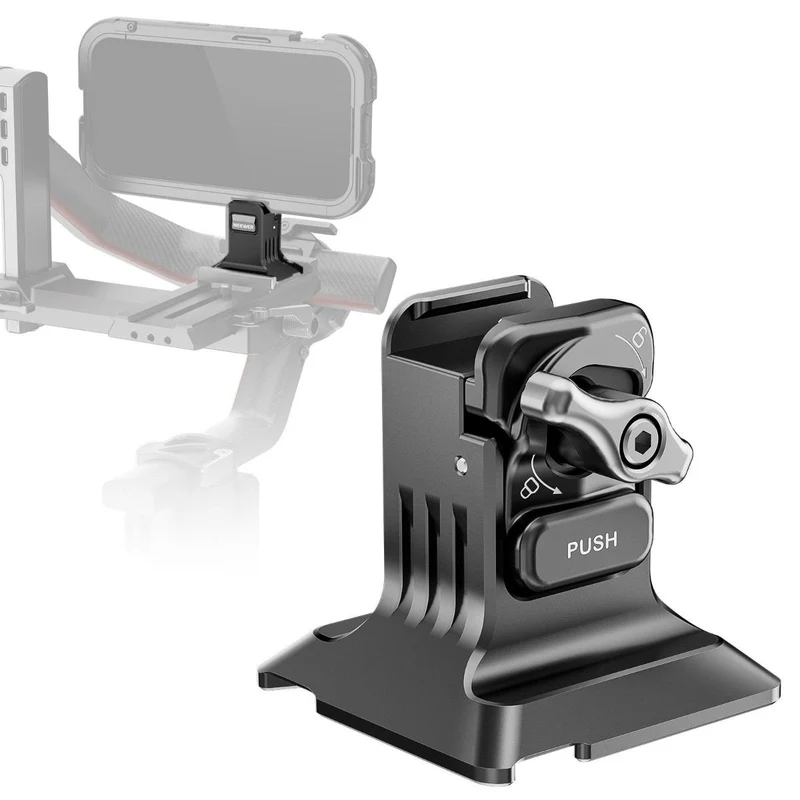 NEEWER PA-124 Phone Cage Mount with Arca Plate - Black