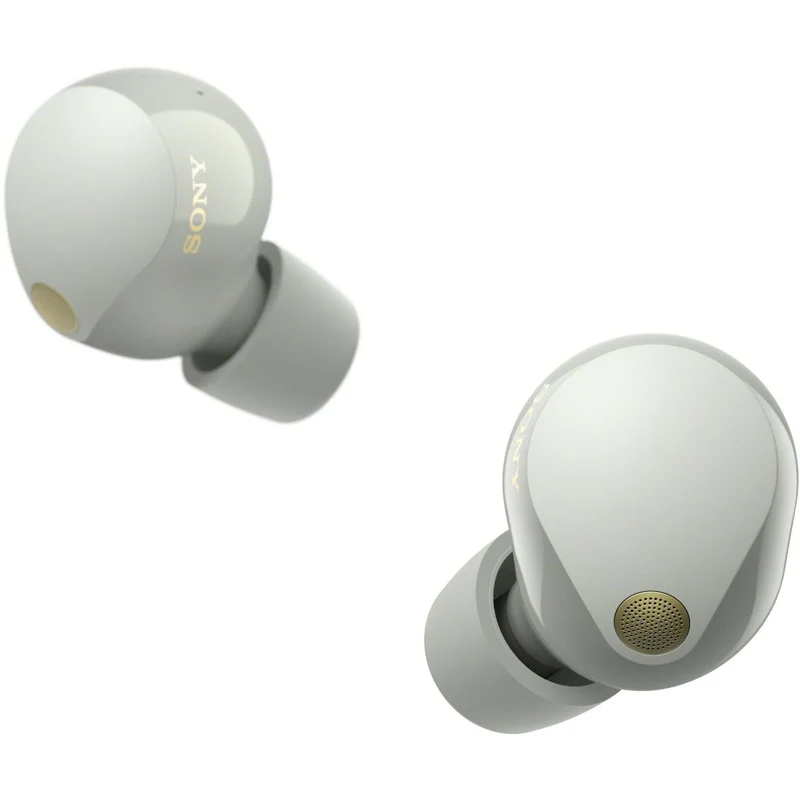 Sony WF-1000XM5 True Wireless Noise Cancelling Earbuds (Silver)