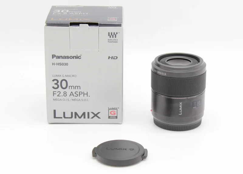 Used Panasonic Lumix Leica G 30mm Macro F2.8 ASPH S/N XT5EA001620