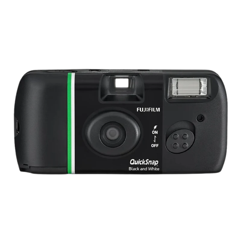 FUJIFILM Quicksnap Black and White Disposable Camera