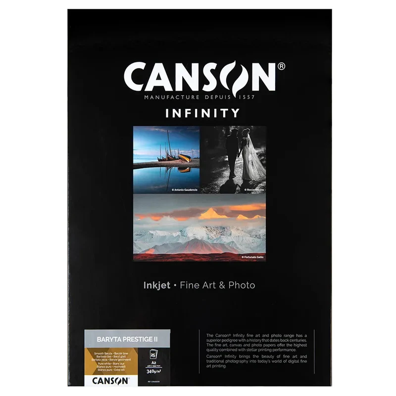 Canson Infinity Baryta Prestige II 340GSM (A2)