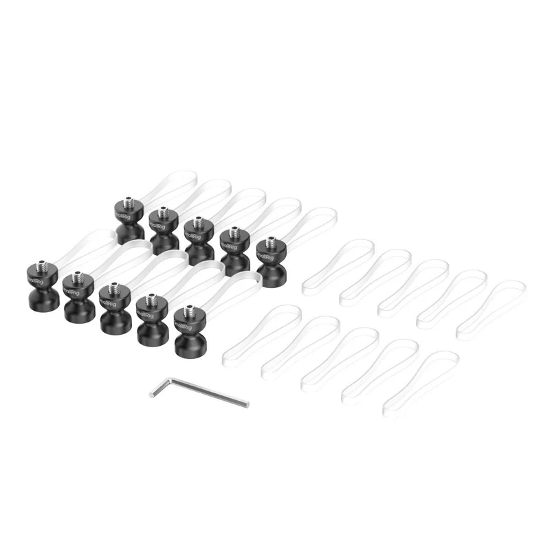 SmallRig Cable Clamp (10pcs, Black) 6527