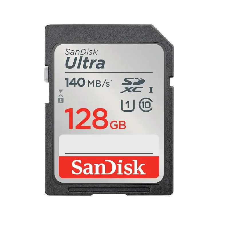 SanDisk Ultra SDXC 128GB 140MB/s Memory Card