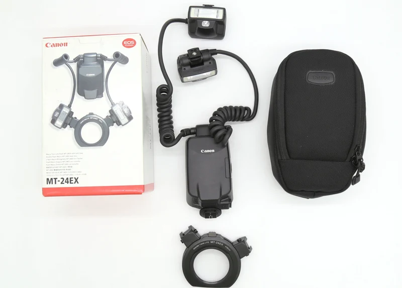 Used Canon MT-24EX Twin Macro Lite Speedlite  (Near-Mint)  S/N: 019741