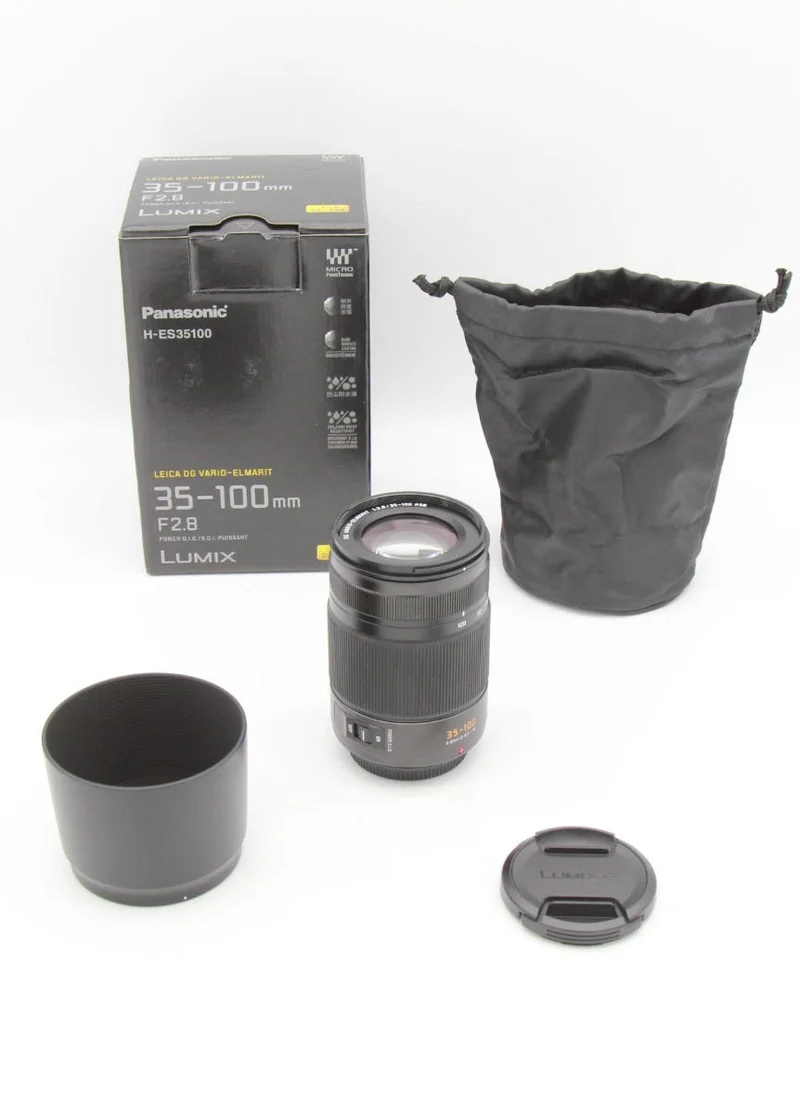 Used Panasonic Lumix Leica DG Vario-Elmarit 35-100mm F2.8 OI S S/N JL3SB201498