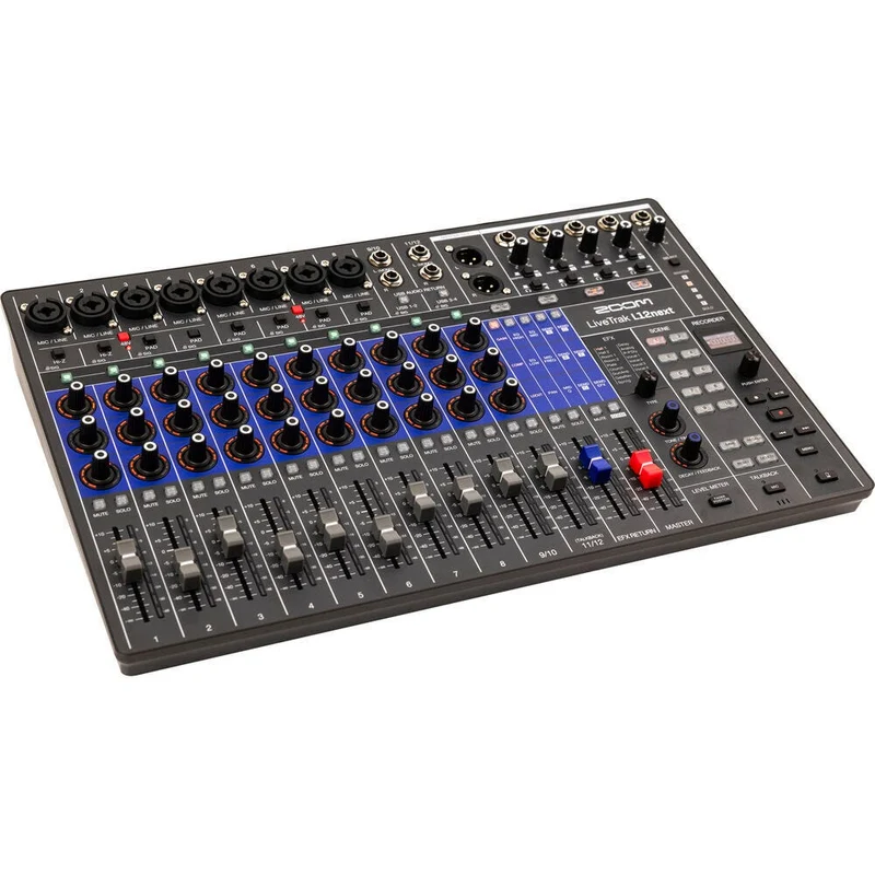 Zoom LiveTrak L12Next Multi-Track Mixer and Recorder