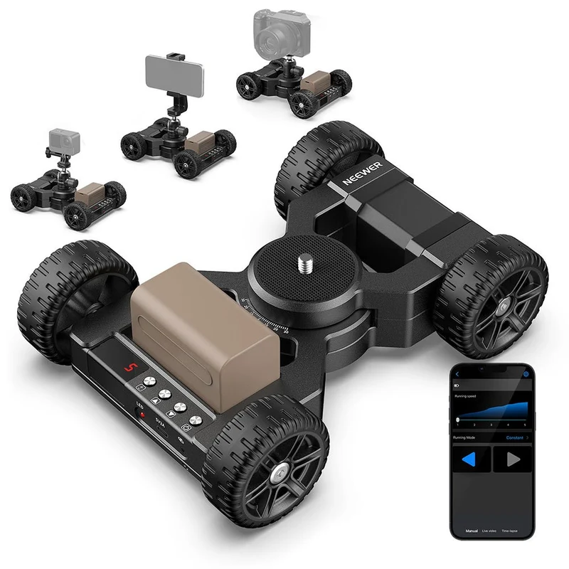 NEEWER DL400 Motorized Camera Dolly with App Control