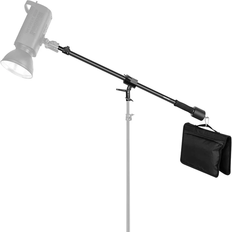NEEWER 1.55m Boom Arm with 1.5kg Sandbag