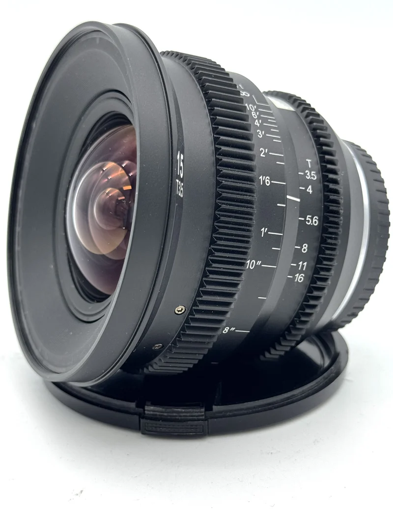 Used SLR Magic MicroPrime Cine 15mm T3.5 - Fujifilm X Mount