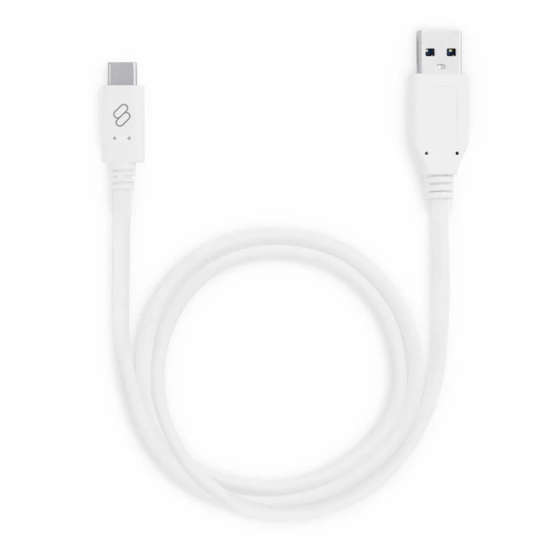Open Box Sprout Cable USB-A to USB-C - 1.m length - for fast charging.