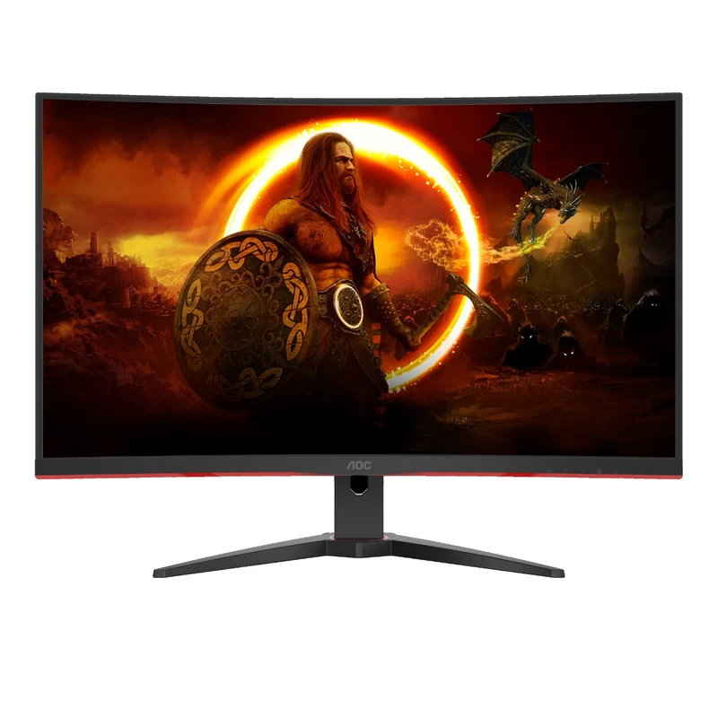 AOC C32G2ZE 31.5" 240Hz 0.5ms response HDR 1500R Curved Gaming Monitor