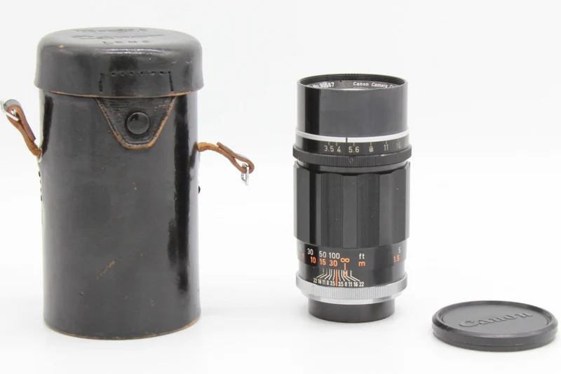 Vintage Canon 135mm f3.5 LTM (Leica Screw Mount) S/N - 90567