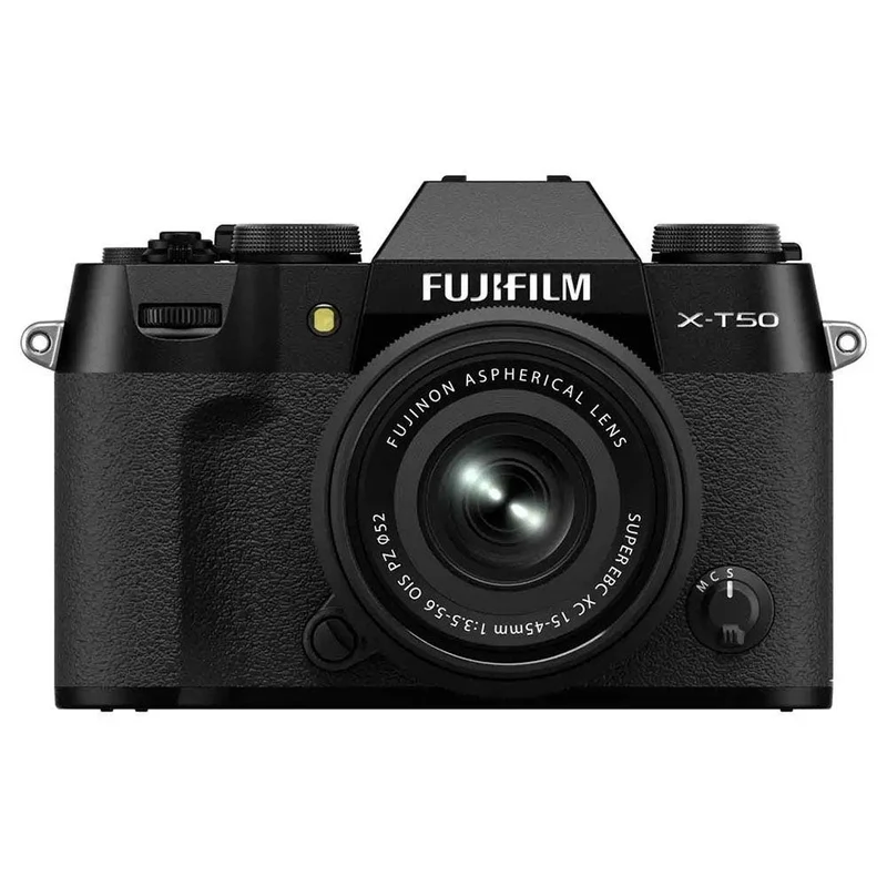 Refurb Fuji X-T50 Black w. XC 15-45mm Lens (Refurbished by Fujifilm Aust)