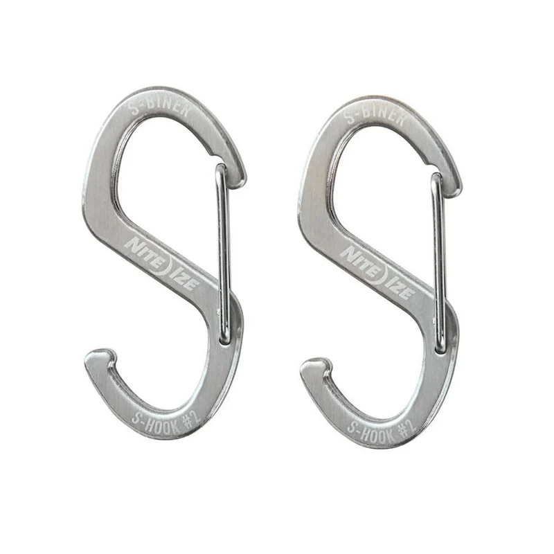 Nite Ize S-Biner Hook 'N Hold S-Hook - 2 Pack