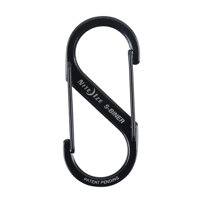Nite Ize S-Biner Dual Carabiner Stainless Steel #2 - Black