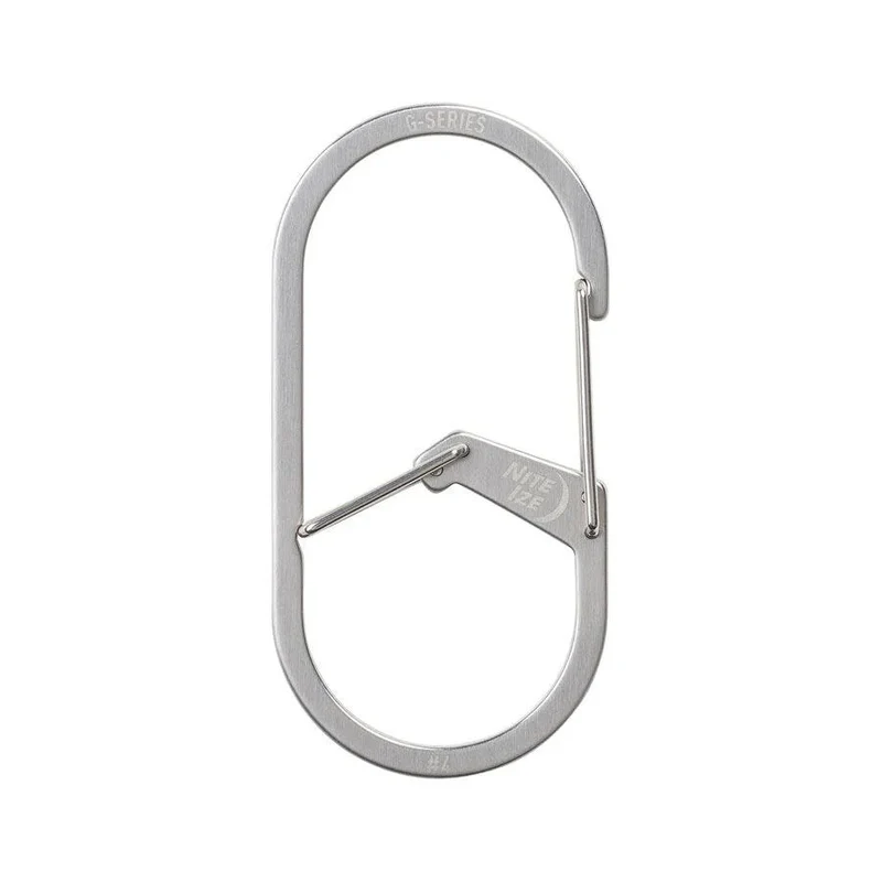 Nite Ize G-Series Dual Chamber Carabiner #4 - Stainless