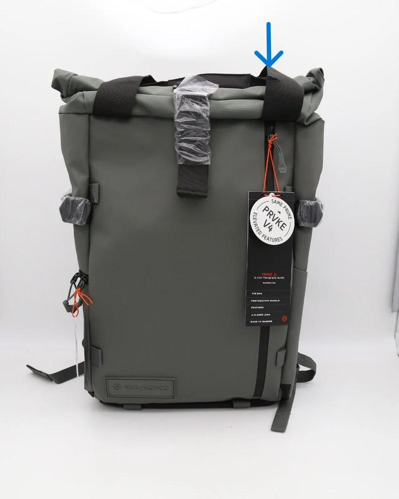 Damaged Wandrd PRVKE 21 Wasatch Green Photo Bundle V4