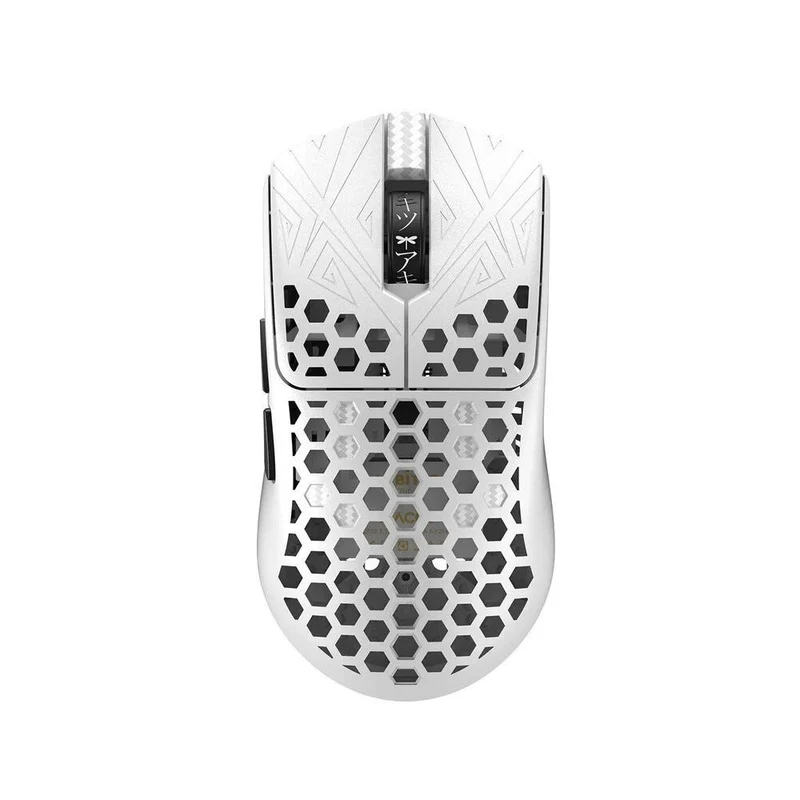ARBITER STUDIO TENKO Akitsu Carbon Fiber 8K Ultra- Wireless Gaming Mouse (White)