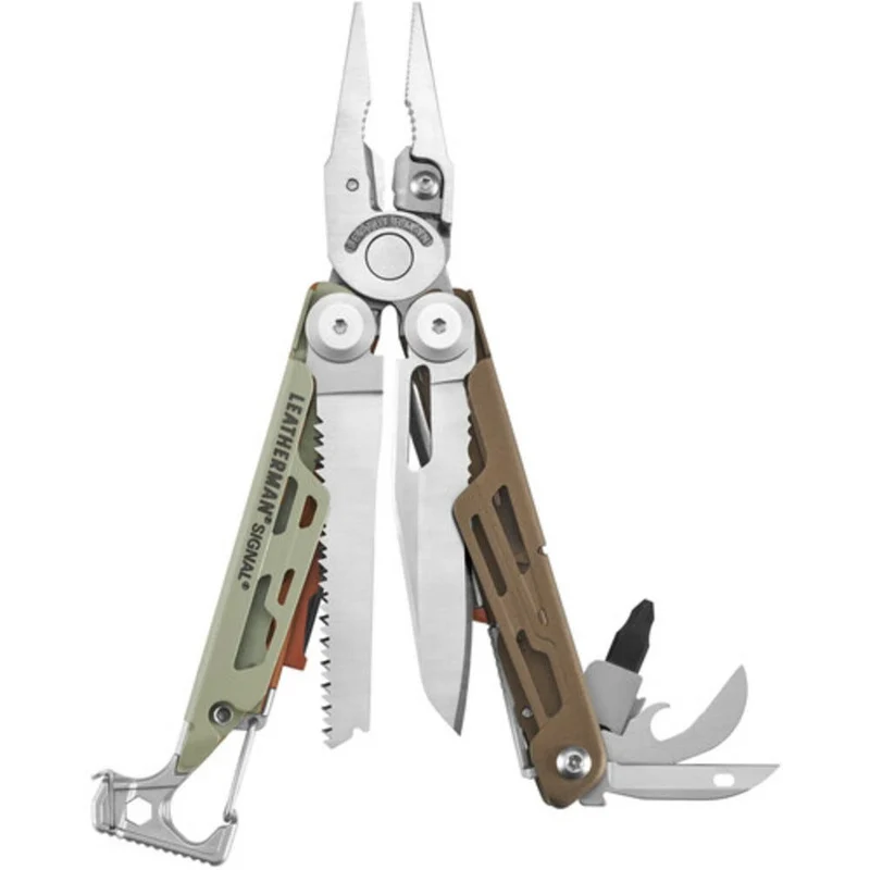 Leatherman Signal Camping Multi-Tool with Nylon Sheath - Mesa Verde