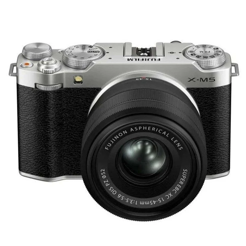 Damaged Box FUJIFILM X-M5 Camera w/ XC 15-45mm Lens - Silver