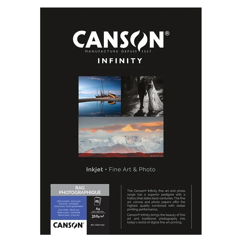 Canson Infinity Rag Photographique II 310GSM (914mm x 12m)
