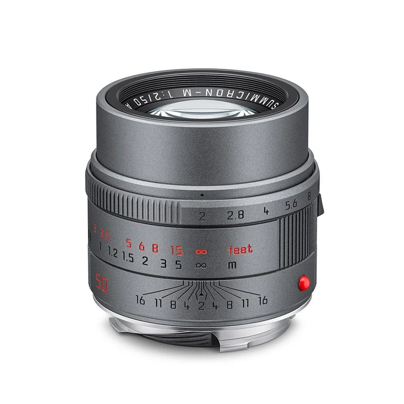 LEICA APO-SUMMICRON-M 50mm f/2 ASPH Lens - Metal Gray