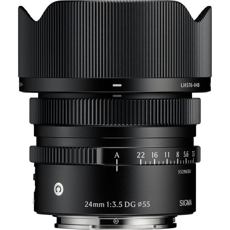 Open Box Sigma 24mm f/3.5 DG Contemporary Lens - Sony E-Mount Black