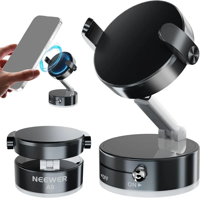 NEEWER A9 Magnetic Phone Holder for Car