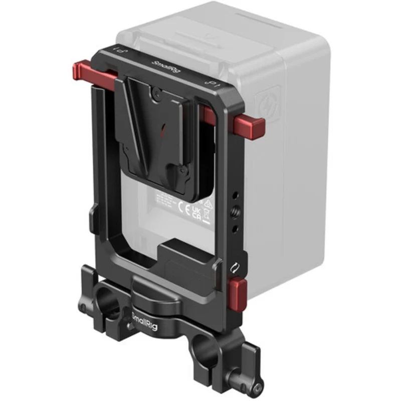 SmallRig Rotatable V-Mount Battery Plate with Dual V-Locks and 15mm Dual Rod Clamp 6273