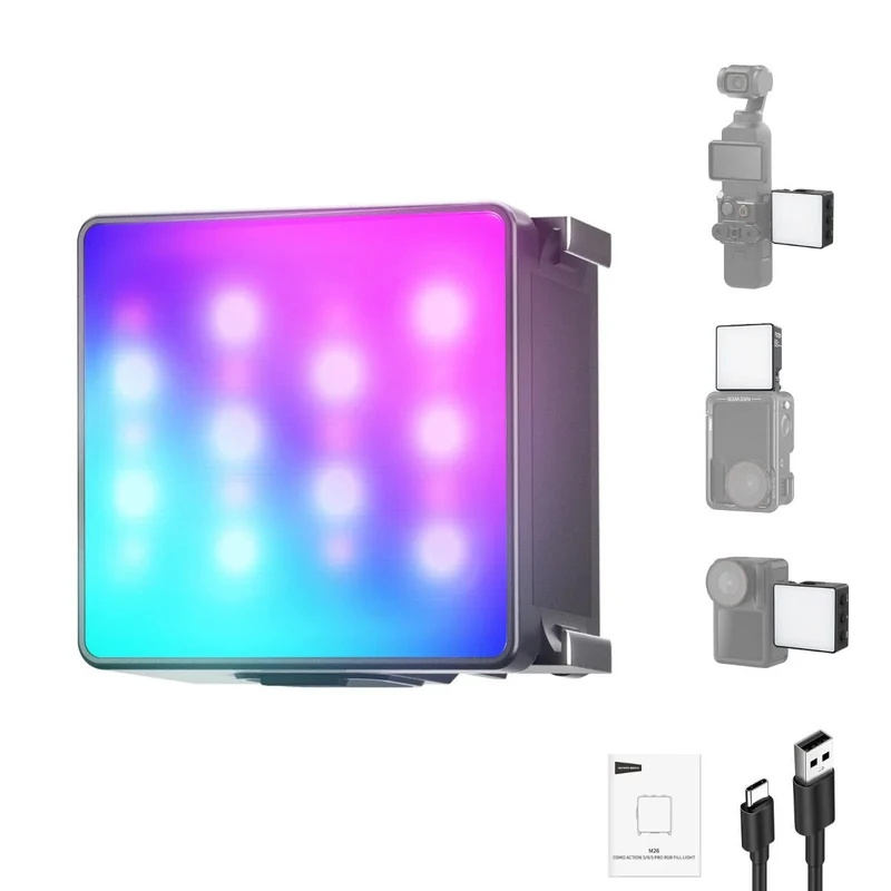 NEEWER M26 Magnetic RGB LED Camera Light