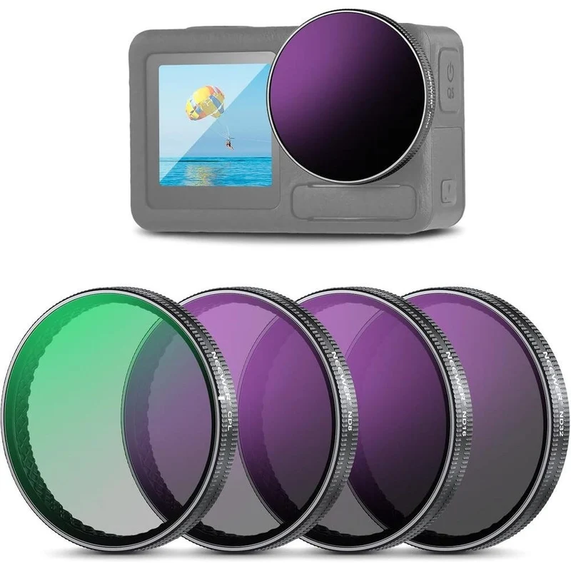 NEEWER FL-A76 ND Filter Kit for DJI Osmo Action - 4 Pack