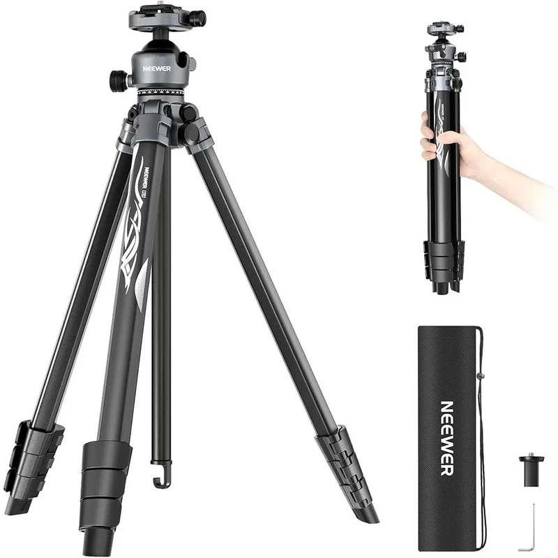 NEEWER LT07 1.55m Aluminium Travel Tripod