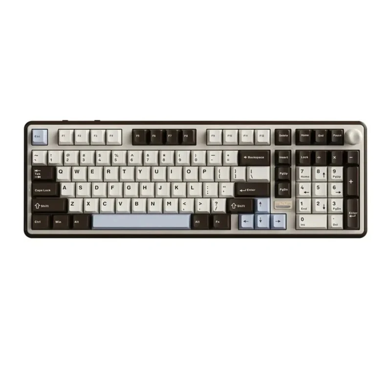YUNZII B98 PRO QMK/VIA Wireless Keyboard (Coffee Brown) (Candy Linear Switch)