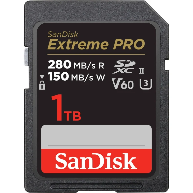 SanDisk Extreme Pro SDXC 1TB 280/100MB/s Memory Card