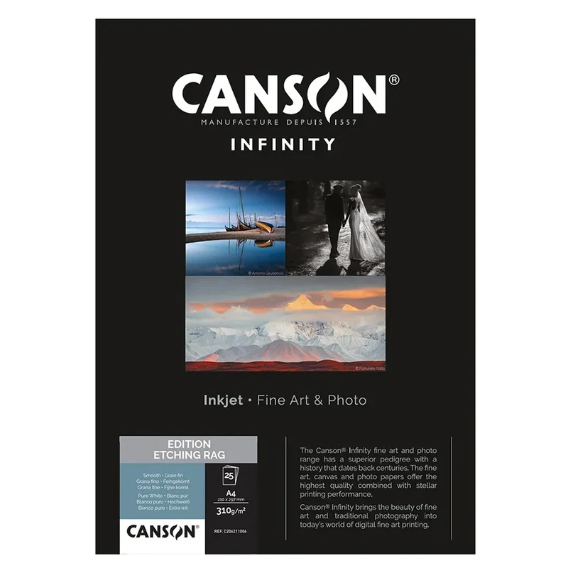Canson Infinity Edition Etching Rag II 310GSM (610mm x 20m)
