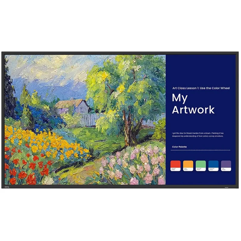 BenQ SL6504 65" 4K UHD Digital Signage with integrated Google