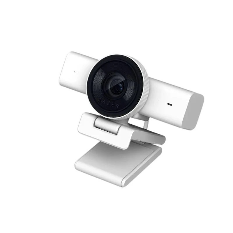 Razer Kiyo V2 X 1440p 60 FPS Webcam for Content Creation and Streaming (White)