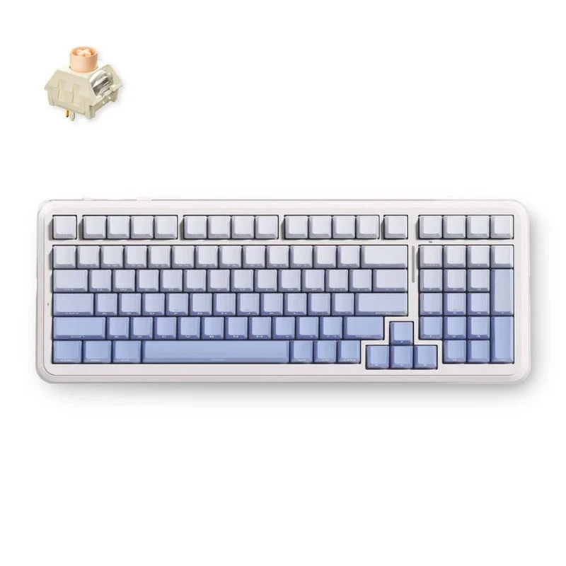 MCHOSE K99 V3 8K RGB Wireless Keyboard (Glacier Gradient) (Icy Creamsicle Switch)